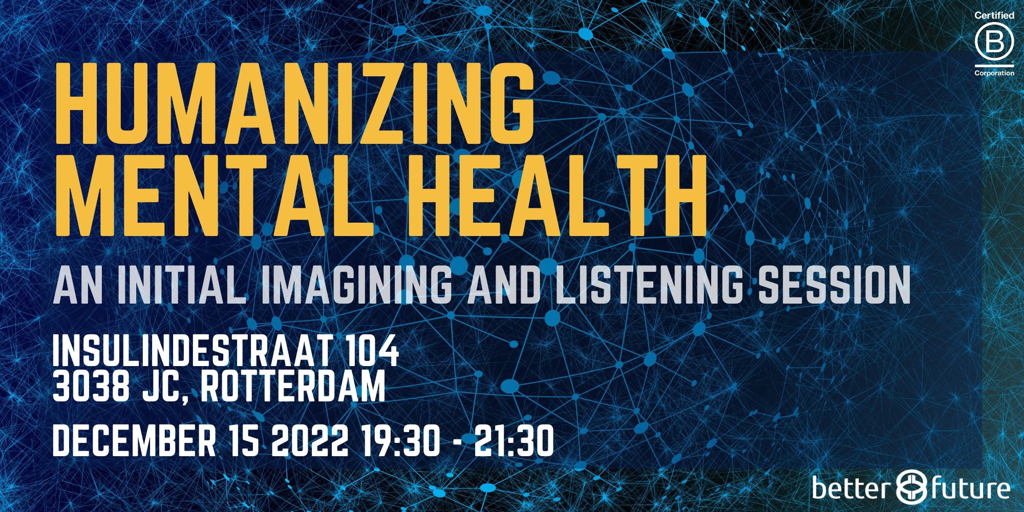 Humanizing Mental Health listening session